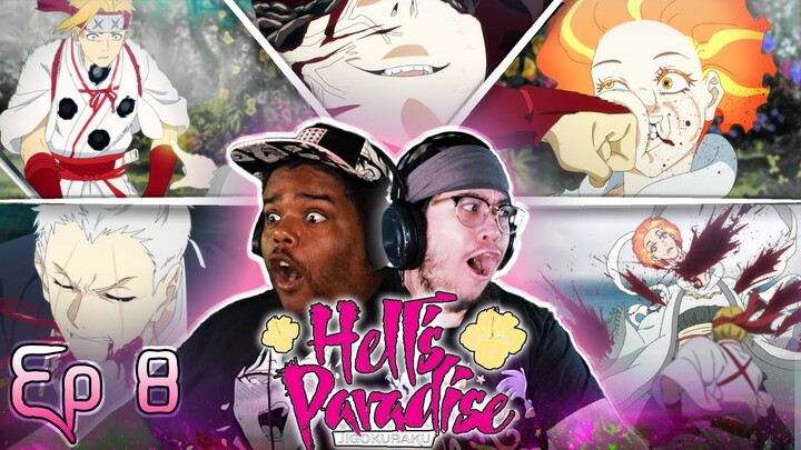 Hell's Paradise Episode 8 GROUP REACTION || First Time Watching