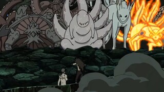 Uchiha Madara sangat kuat dengan Rinnegannya, monster berekor akan menghajarnya satu per satu!