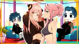 PART 2 Desmond Siblings reacts to Anya x Zero Two 👯‍♀️ SpyxFamily ft Darling in the Franxx