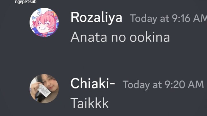 Lagu wibu ini bikin chat jadi RANDOM