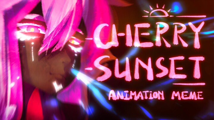 【Original meme】Cherry Sunset || Original Animation MEME