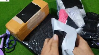 SERBA UNGU!!! UNBOXING MISTERI PAKET PILIHAN TEAM #5 6