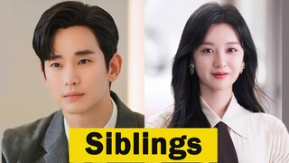 Top Korean Actors who are Siblings in real Life | Korean Actors Family | Kim Soo-Hyun | Kim YooJung