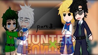 ⚡️HUNTER x HUNTER reacts to AN AMV🔪[]Pt Links➡️Pinned Comment[]🍫pt 3/3💙