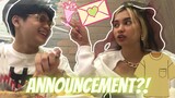 ANNOUNCEMENT + VALENTINES DATE | Cath and Waldy