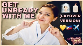 GET UNREADY WITH ME (FLIGHT ATTENDANT VERSION) | FA Shaine Buhat