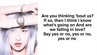 Yes Or No - Blackpink (Ai Cover) Original by Jungkook