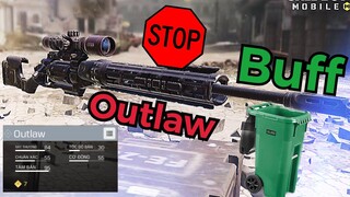 Call of duty mobile | outlaw là rác? SNIP YẾU NHẤT GAME ? | review outlaw