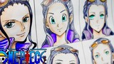 [One Piece] Use 12 anime styles to draw Robin, see which version of Robin is the cutest?
