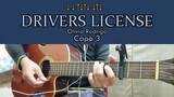 Drivers License - Olivia Rodrigo - Guitar Chords