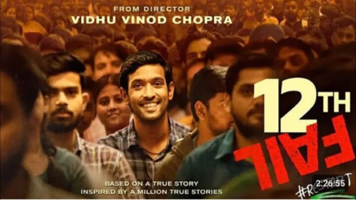 12th Fail 2023 || New Masterpiece Movie || A Real Life IPS Officer Journey || Must wacth Movie