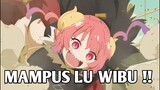 Ilulu Pengen Ngancurin Kota Wibu !! | Parody Kobayashi Dragon Maid Dub Indo Kocak