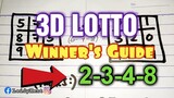 3D LOTTO | SWERTRES HEARING TODAY | JANUARY 16 2020