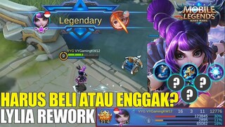 LYLIA REWORK - APAKAH MASIH WORTH UNTUK DIBELI? BAHAS TUNTAS SKILL, BUILD DAN TIPS HERO BARU LYLIA