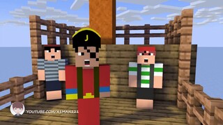 Upin & Ipin Air Kolah, Air Laut Bahagian 2 (Minecraft Animation)