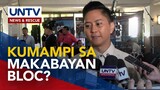 Rep. Sandro Marcos, suportado pa rin ang mga Duterte; tila pagkampi sa Makabayan Bloc, nilinaw