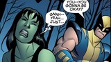 She-Hulk Can’t Stop Herself With Wolverine