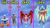 GTA 5 - Tôi tiến hóa Ultraman từ thằng hốt rác đến Ultraman siêu cấp có cánh khổng lồ | GHTG