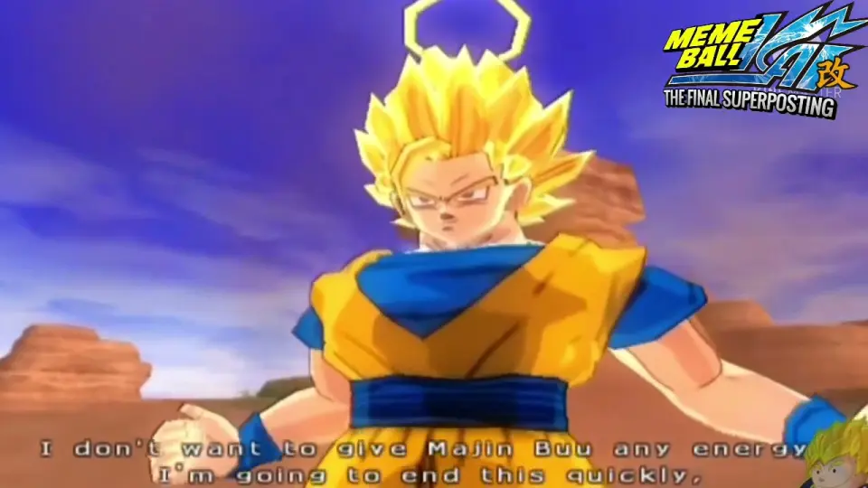 DBZ BT3 PERO PERO CON FRASES DE SHITPOST - Bilibili