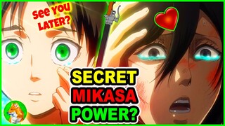 Insane Mikasa Twist Explained! How Mikasa Ends AOT | Attack on Titan finale Theory