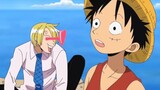 The straw hat group eats, drinks and prostitutes a trio! ! One Piece
