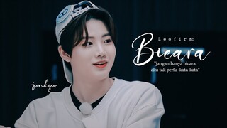 "Jangan hanya bicara, aku tak perlu kata-kata" Bicara - Junkyu Treasure FMV