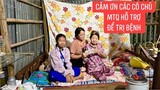 Đến thăm và trao tiền MTQ hỗ trợ cho gia đình cô Hồ Thị Lung trong mùa bão lũ...!