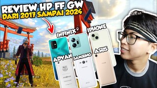 HP BUAT MAIN FREE FIRE DARI 2017-2024 !! PERJALANAN YANG PANJANG !!