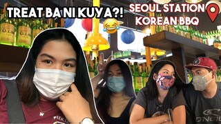 Vlog #1.2 SINONG MANLILIBRE?😅 | SEOUL STATION KOREAN BBQ REVIEW🥢