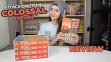 Attack on Titan Colossal Editions Review with Inside Look of Vol. 1