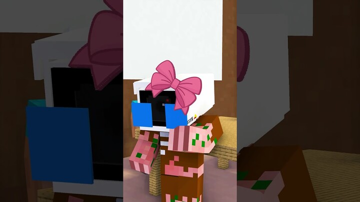 Toilet Skibidi Don't Bully My Friend #shorts #DaFuqBoom #minecraft #minecraftanimation