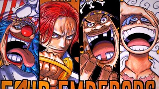 ONE PIECE : THE FOUR EMPEROR OF THE SEA | Most Powerful Pirates