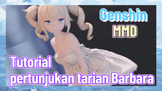 [Genshin, MMD] Tutorial pertunjukan tarian Barbara