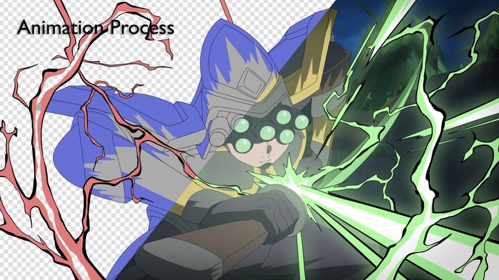 (Animation Process)Demon Slayer Opening Parody
