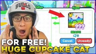 May Nagbigay sakin ng 'HUGE CUPCAKE CAT!' for FREE! ROBLOX PET SIMULATOR X