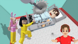 Baby Celine Jatuh, Yuta Dan Mio Bawa Ke Rumah Sakit Aneh || ROBLOX