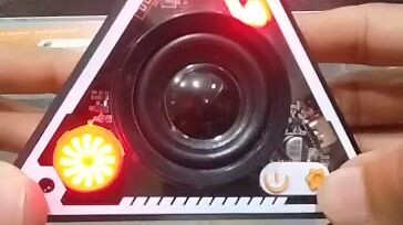 Transparent Bluetooth speaker with RGB lighting from Momota tech.Exclusive product of Momota tech