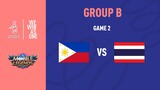 PHILIPPINES VS THAILAND GAME 2 SEA GAME 30 | MOBILE LEGENDS BANG BANG