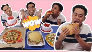 GIANT BURGER STRAWBERRY SHORT CAKE, PALABOK AND PIZZA TASTE REVIEW | ZAPPI RISTORANTE