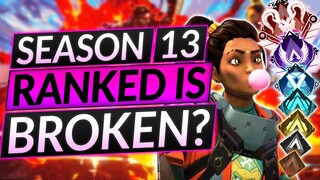 NEW SEASON 13 RANKED SYSTEM - EXPLAINING EVERYTHING YOU NEED - Apex Legends Guide