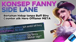 KONSEP FANNY SIDE LANE. Bakal Rame dipake Rank lagi nih Juragan Kabel - Mobile Legends