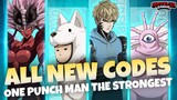 All NEW CODES + Giveaways | One Punch Man The Strongest 2021