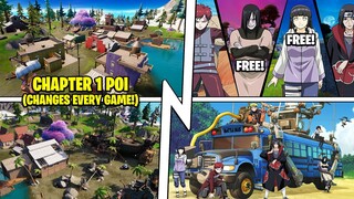 Fortnite Update & NEW SPECIAL POI! (Naruto FREE Event, Summer, Vader Boss!)