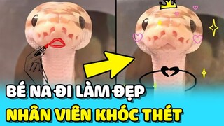 💥Cả shop HỐT HOẢNG đón bé Na vào LÀM ĐẸP VÀ TRÁNH NẮNG | TIN GIẢI TRÍ