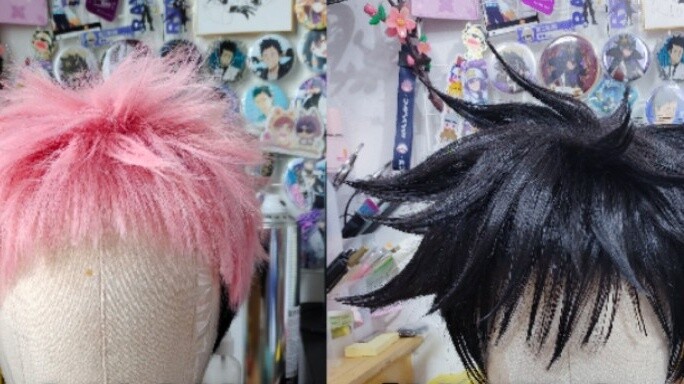 [cos wig] มหาวิหารผนึกมารHiruto Kushiro/Fushiguro Megumi cos wig styling Tutorial