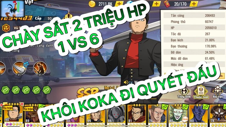 ACC VIP 12.000$ - Review Chày sắt 2.000.000 HP - Bác Khôi nhường Ae đi - One Punch Man:The Strongest