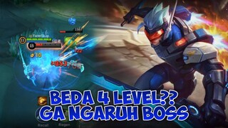 SABER ROAM NI BOSS BEDA 4 LEVEL GA NGARUH - Mobile Legends