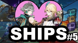 Using Genshin Ships To Fight Bosses #5