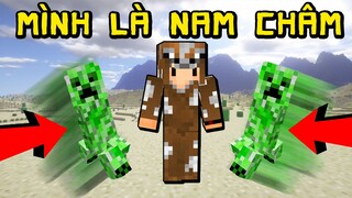 Minecraft Nhưng Bạn Là NAM CHÂM | Channy Thử Thách Sinh Tồn