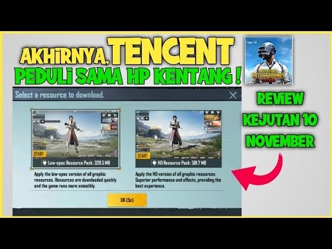 Akhirnya Update Pubg Mobile 1.1.0, Update Terbaik Untuk Player HP Kentang ?!!